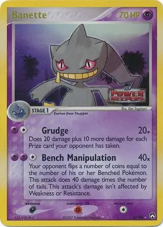 EX Power Keepers Banette #4/108 reverse holo